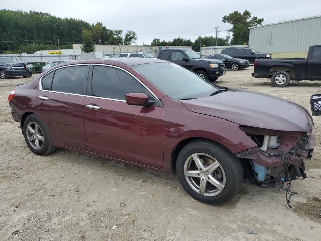 1HGCR2F34EA301518 - 2014 HONDA ACCORD LX MAROON photo 4