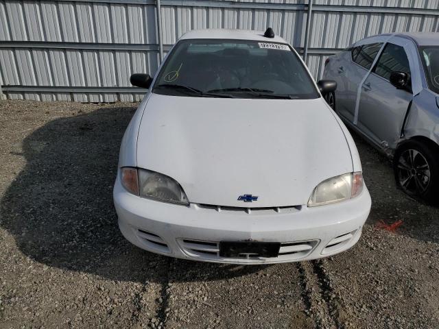 1G1JC524117168949 - 2001 CHEVROLET CAVALIER BASE WHITE photo 5