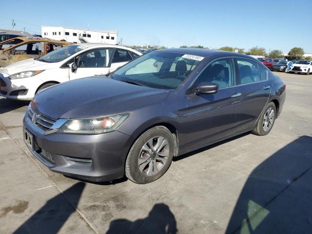 1HGCR2F32FA187651 - 2015 HONDA ACCORD LX GRAY photo 1