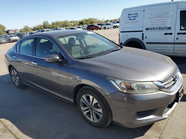 1HGCR2F32FA187651 - 2015 HONDA ACCORD LX GRAY photo 4