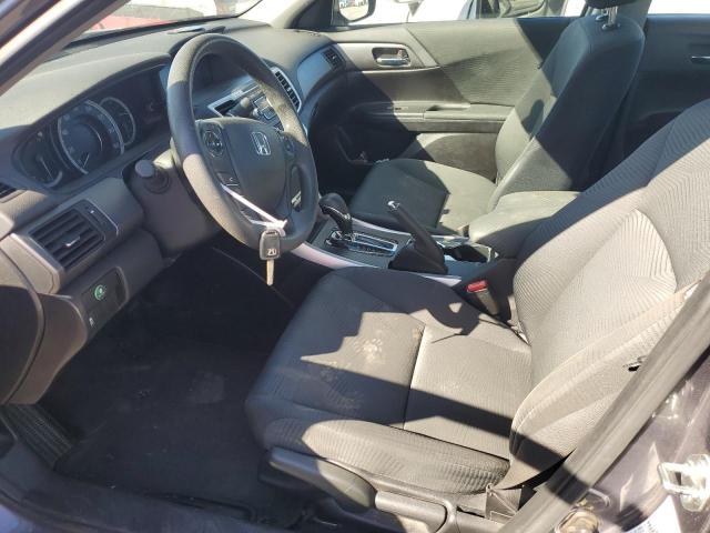 1HGCR2F32FA187651 - 2015 HONDA ACCORD LX GRAY photo 7