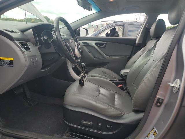 KMHDH4AE5DU667135 - 2013 HYUNDAI ELANTRA GLS GRAY photo 7