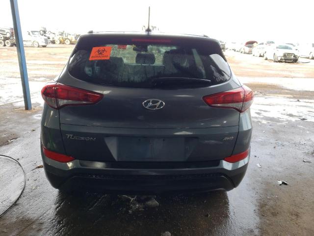 KM8J3CA48HU414979 - 2017 HYUNDAI TUCSON LIMITED GRAY photo 6