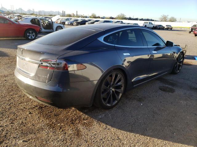 5YJSA1E20MF427272 - 2021 TESLA MODEL S CHARCOAL photo 3