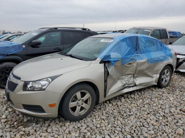 1G1PC5SB1E7244734 - 2014 CHEVROLET CRUZE LT GOLD photo 2