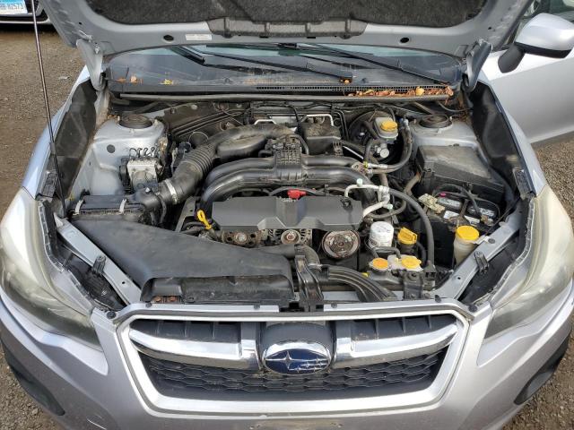 JF1GPAB68CH223299 - 2012 SUBARU IMPREZA PREMIUM SILVER photo 11