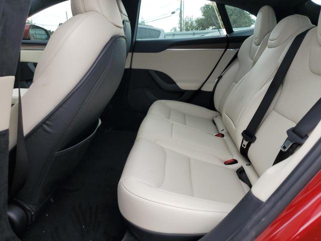5YJSA1E51PF525662 - 2023 TESLA MODEL S RED photo 10