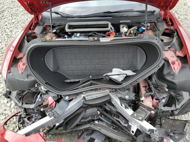 5YJSA1E51PF525662 - 2023 TESLA MODEL S RED photo 11