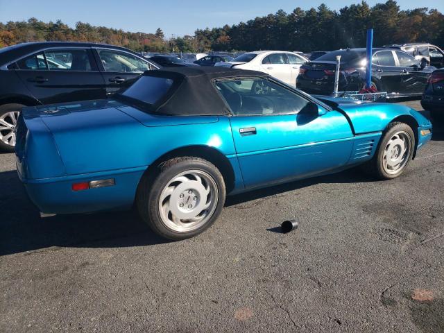 1G1YY33P6N5104128 - 1992 CHEVROLET CORVETTE BLUE photo 3