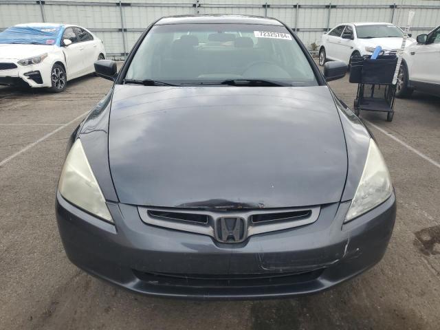 1HGCM55693A109617 - 2003 HONDA ACCORD EX GRAY photo 5