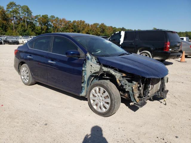 3N1AB7AP7KY411149 - 2019 NISSAN SENTRA S BLUE photo 4