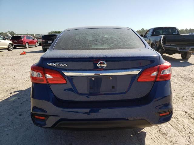 3N1AB7AP7KY411149 - 2019 NISSAN SENTRA S BLUE photo 6