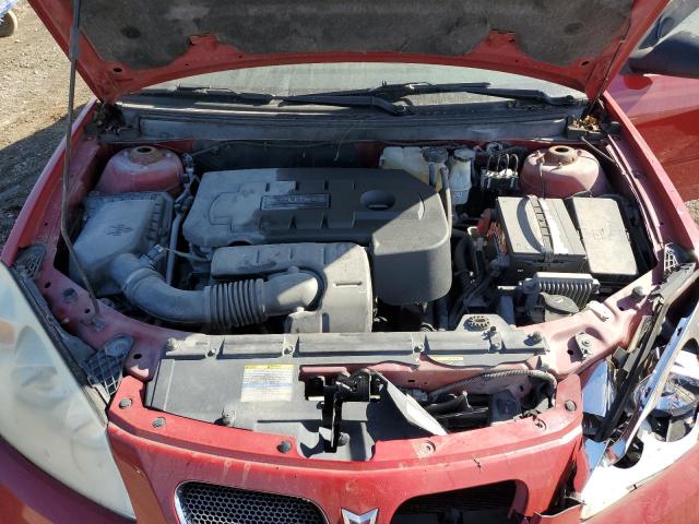 1G2ZF55B364186894 - 2006 PONTIAC G6 SE RED photo 11