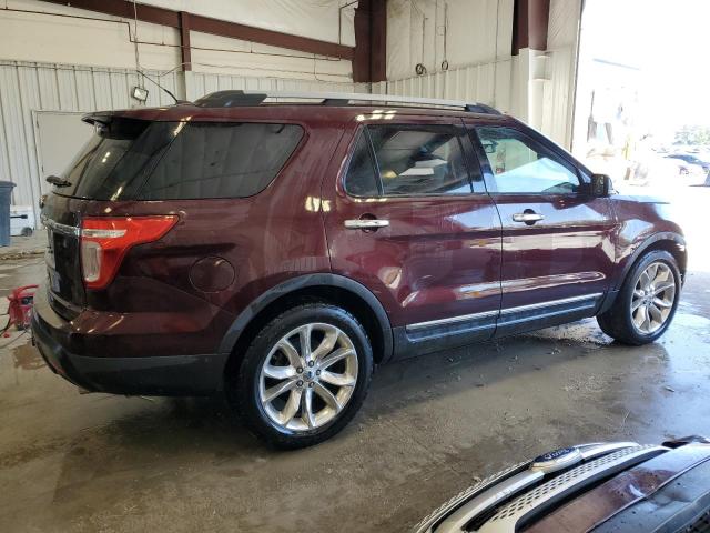 1FMHK7D85BGA71092 - 2011 FORD EXPLORER XLT BURGUNDY photo 3