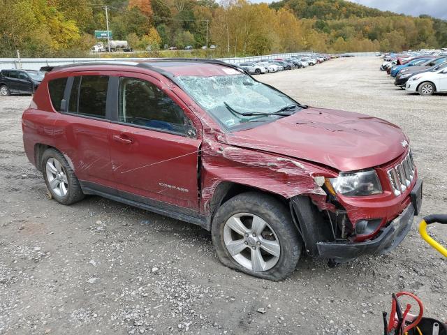 1C4NJDEB6ED665912 - 2014 JEEP COMPASS LATITUDE MAROON photo 4