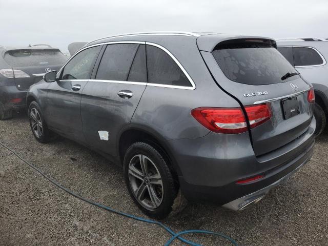 WDC0G4JB2KV172405 - 2019 MERCEDES-BENZ GLC 300 GRAY photo 2