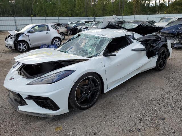 1G1YB2D42N5121265 - 2022 CHEVROLET CORVETTE STINGRAY 2LT WHITE photo 1