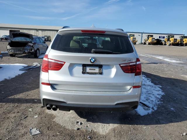 5UXWX7C50EL983496 - 2014 BMW X3 XDRIVE35I SILVER photo 6