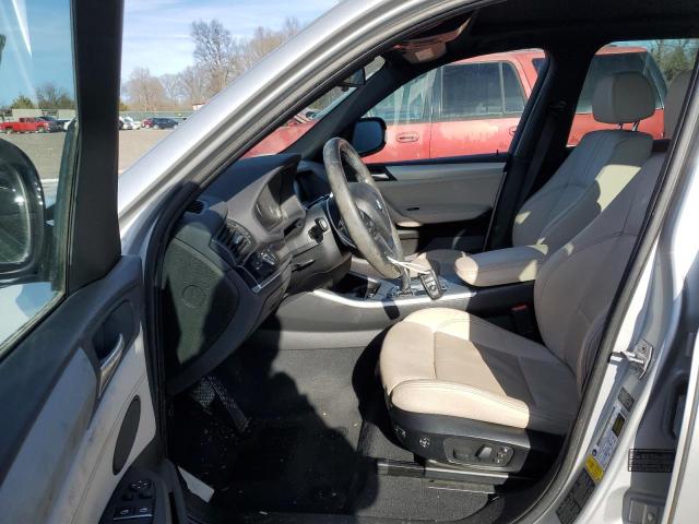 5UXWX7C50EL983496 - 2014 BMW X3 XDRIVE35I SILVER photo 7