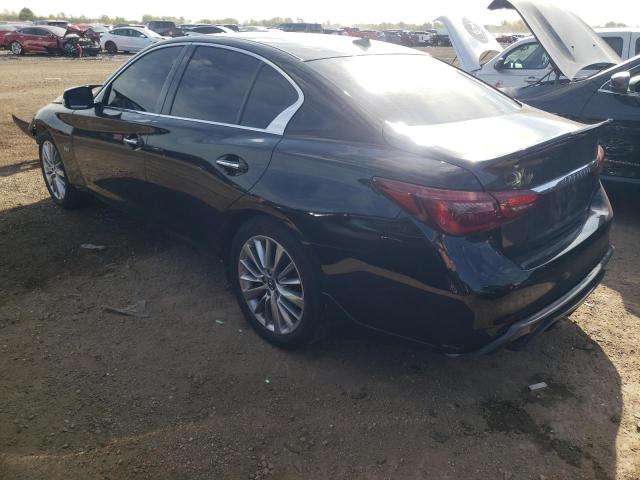 JN1EV7AR0JM610457 - 2018 INFINITI Q50 LUXE BLACK photo 2