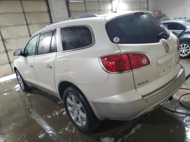 5GALRBED0AJ215594 - 2010 BUICK ENCLAVE CXL WHITE photo 2