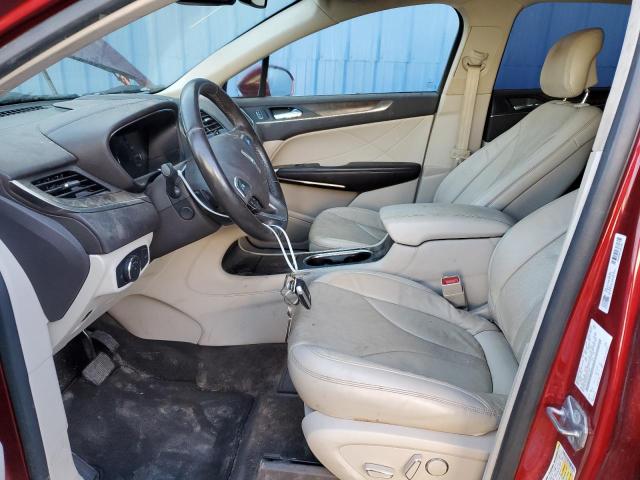 5LMCJ3C97HUL21262 - 2017 LINCOLN MKC RESERVE RED photo 7