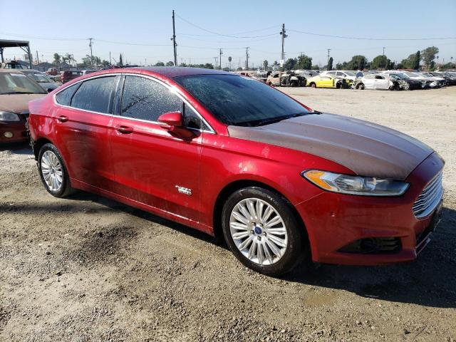 3FA6P0PU1DR254293 - 2013 FORD FUSION SE PHEV RED photo 4