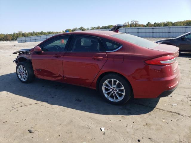 3FA6P0LU8KR167588 - 2019 FORD FUSION SE Қызыл фото 2