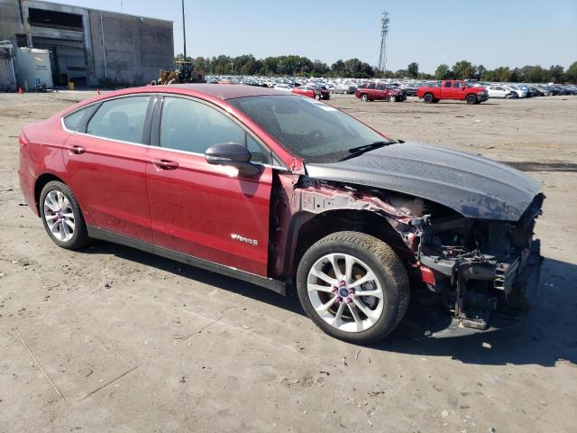 3FA6P0LU8KR167588 - 2019 FORD FUSION SE Қызыл фото 4