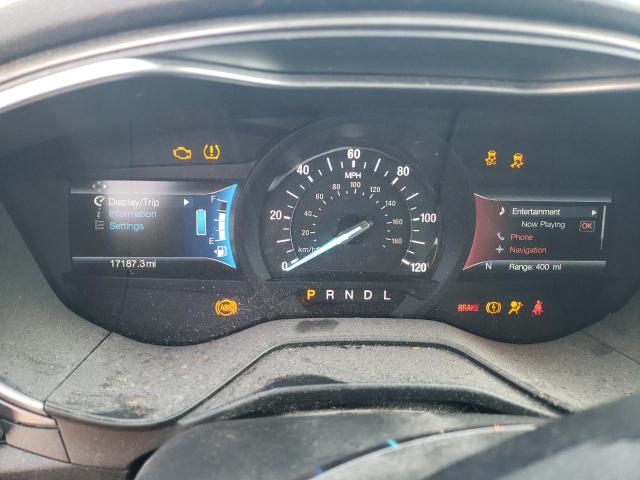 3FA6P0LU8KR167588 - 2019 FORD FUSION SE Қызыл фото 9