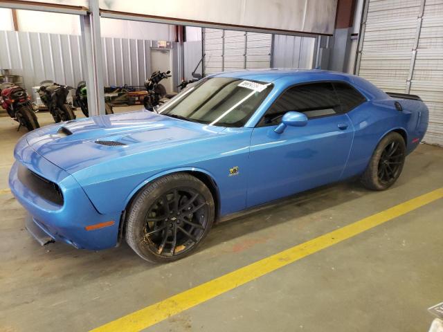 2C3CDZFJ4KH571581 - 2019 DODGE CHALLENGER R/T SCAT PACK BLUE photo 1