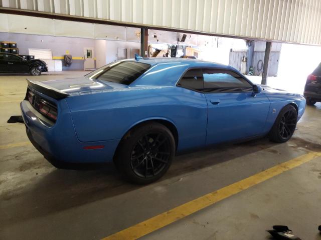 2C3CDZFJ4KH571581 - 2019 DODGE CHALLENGER R/T SCAT PACK BLUE photo 3