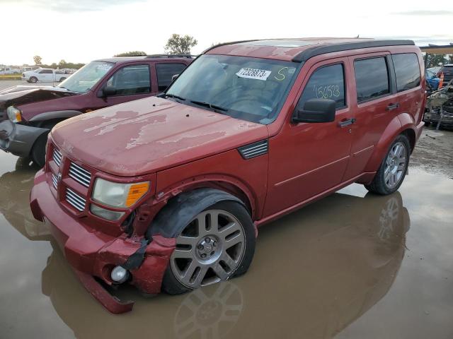 1D4PT6GX2AW164864 - 2010 DODGE NITRO DETONATOR RED photo 1