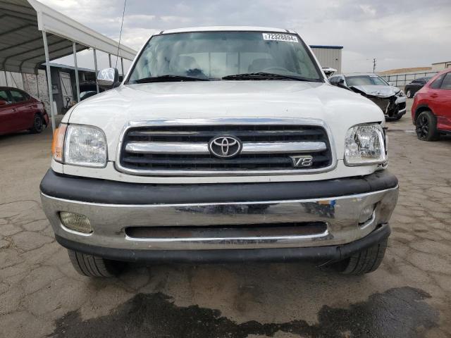5TBRT34141S182568 - 2001 TOYOTA TUNDRA ACCESS CAB თეთრი ფოტო 5