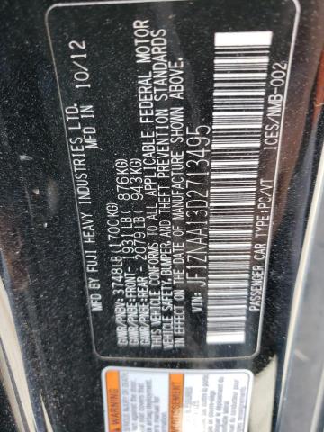 JF1ZNAA13D2713495 - 2013 TOYOTA SCION FR-S 黑色 照片 12