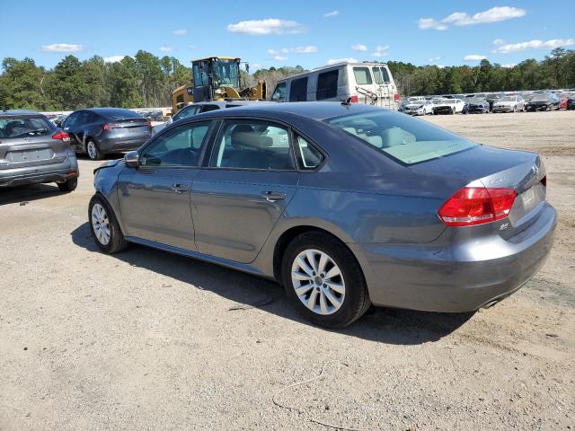 1VWAP7A32CC079107 - 2012 VOLKSWAGEN PASSAT S GRAY photo 2