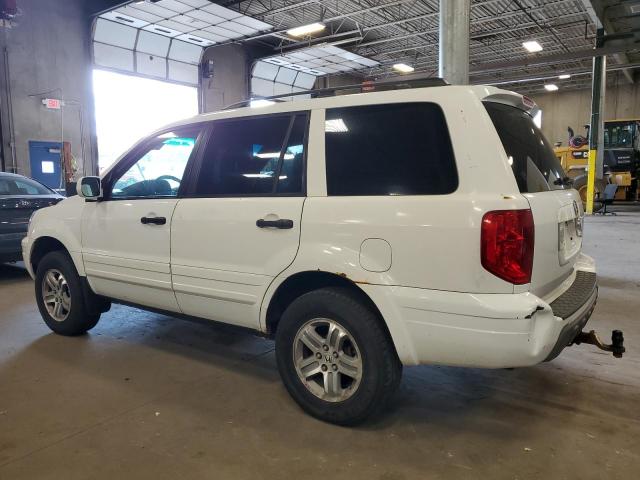 2HKYF18495H569759 - 2005 HONDA PILOT EX WHITE photo 2