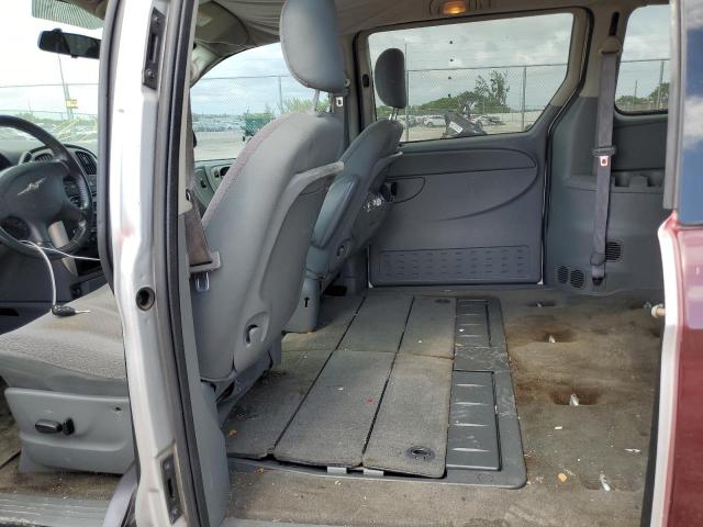 2A4GP54L86R870664 - 2006 CHRYSLER TOWN & COU TOURING მუქწითელი ფოტო 10