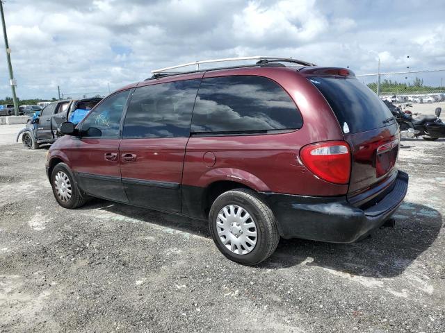 2A4GP54L86R870664 - 2006 CHRYSLER TOWN & COU TOURING მუქწითელი ფოტო 2