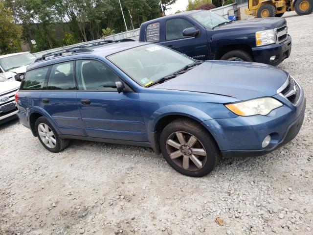 4S4BP61C687326965 - 2008 SUBARU OUTBACK 2.5I BLUE photo 4