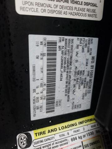 5LMFU28568LJ14534 - 2008 LINCOLN NAVIGATOR 黑色 照片 12