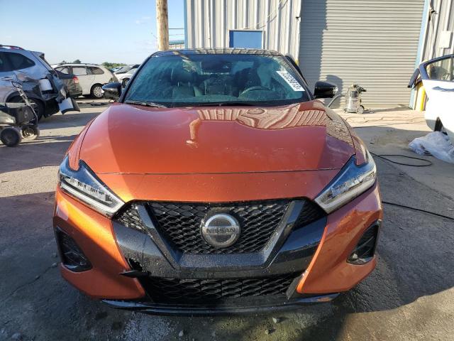 1N4AA6EV2NC504425 - 2022 NISSAN MAXIMA SR ORANGE photo 5