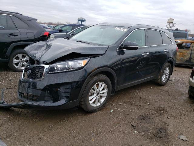 5XYPG4A36KG550097 - 2019 KIA SORENTO L BLACK photo 1