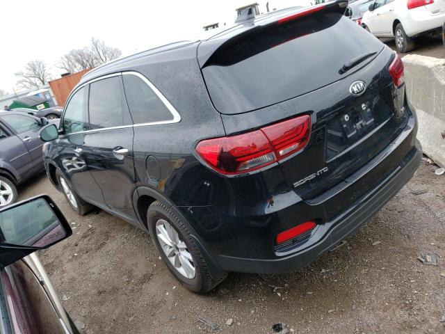 5XYPG4A36KG550097 - 2019 KIA SORENTO L BLACK photo 2