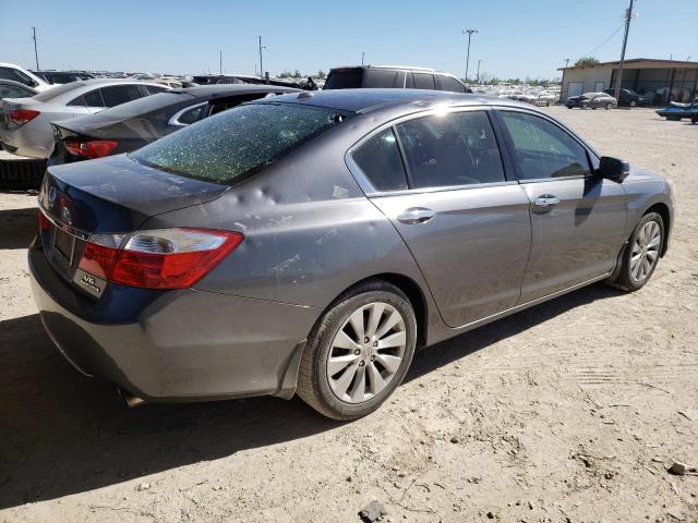 1HGCR3F93EA001513 - 2014 HONDA ACCORD TOURING GRAY photo 3