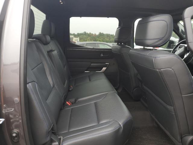 5TFNA5EC9NX006395 - 2022 TOYOTA TUNDRA CREWMAX PLATINUM ნაცრისფერი ფოტო 10