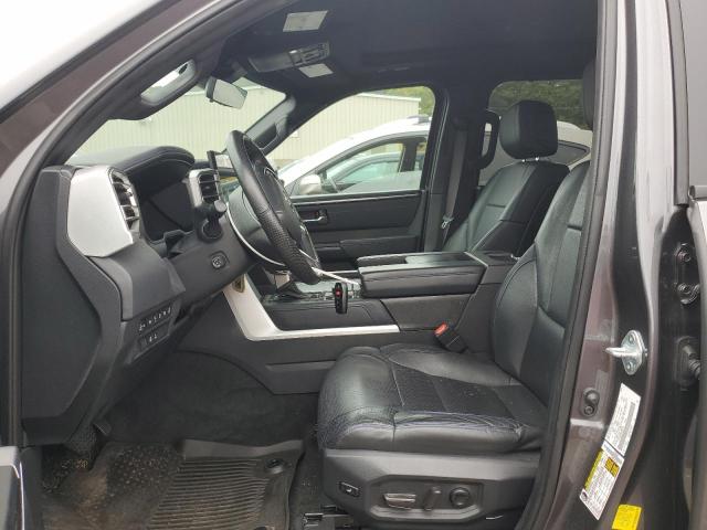 5TFNA5EC9NX006395 - 2022 TOYOTA TUNDRA CREWMAX PLATINUM ნაცრისფერი ფოტო 7