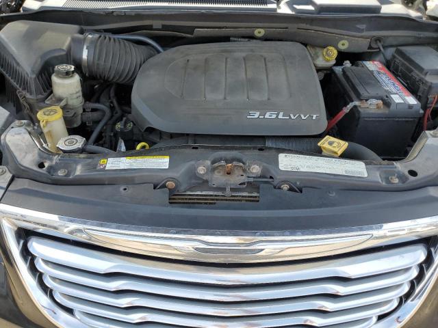 2A4RR8DG3BR779836 - 2011 CHRYSLER TOWN & COU TOURING L BLACK photo 12