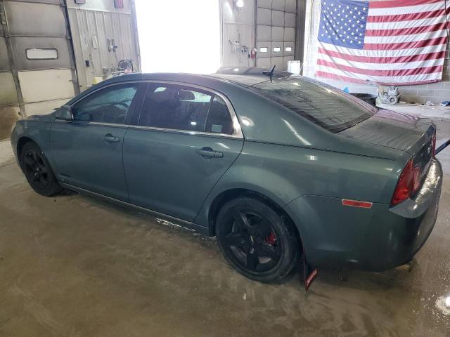 1G1ZH57B99F254278 - 2009 CHEVROLET MALIBU 1LT TEAL photo 2