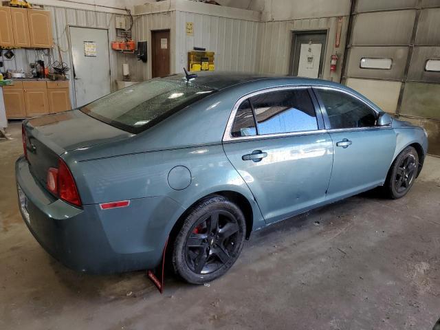 1G1ZH57B99F254278 - 2009 CHEVROLET MALIBU 1LT TEAL photo 3